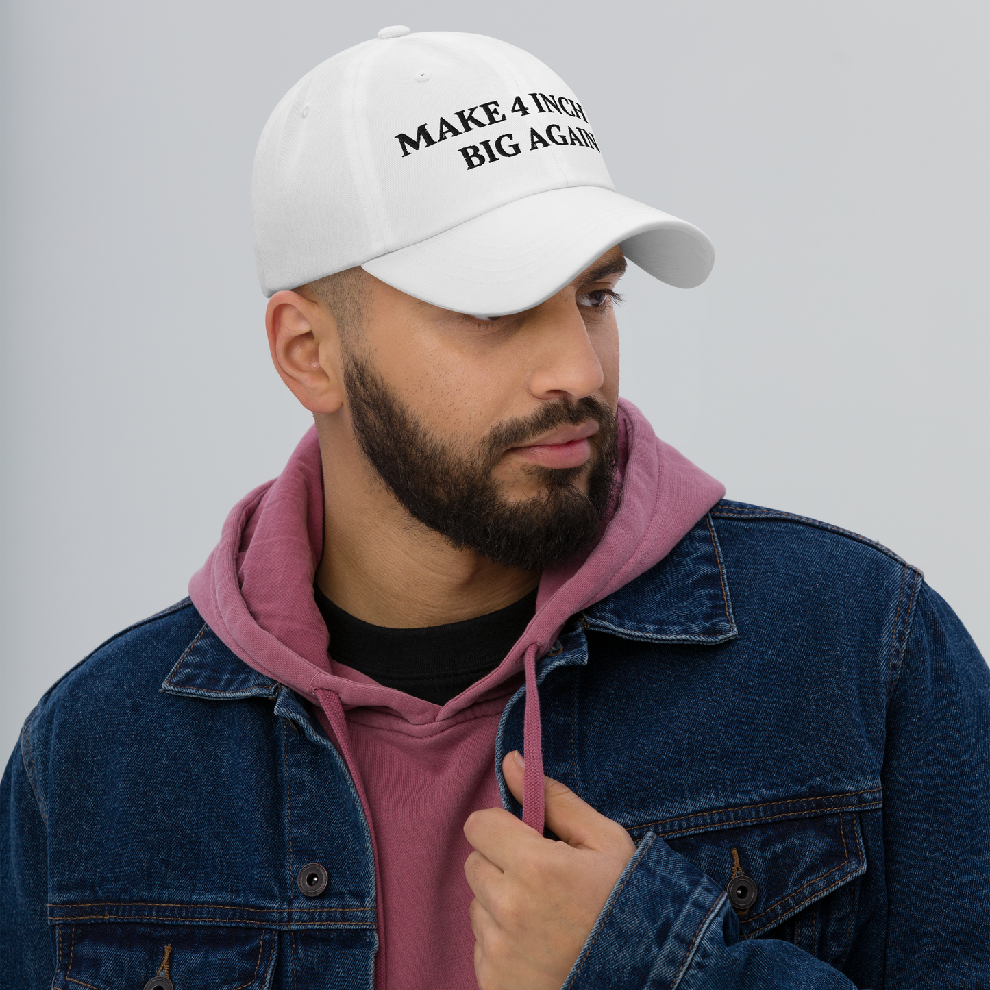 Make 4 Inches Big Again Campaign Cap [UNWROUGHT]