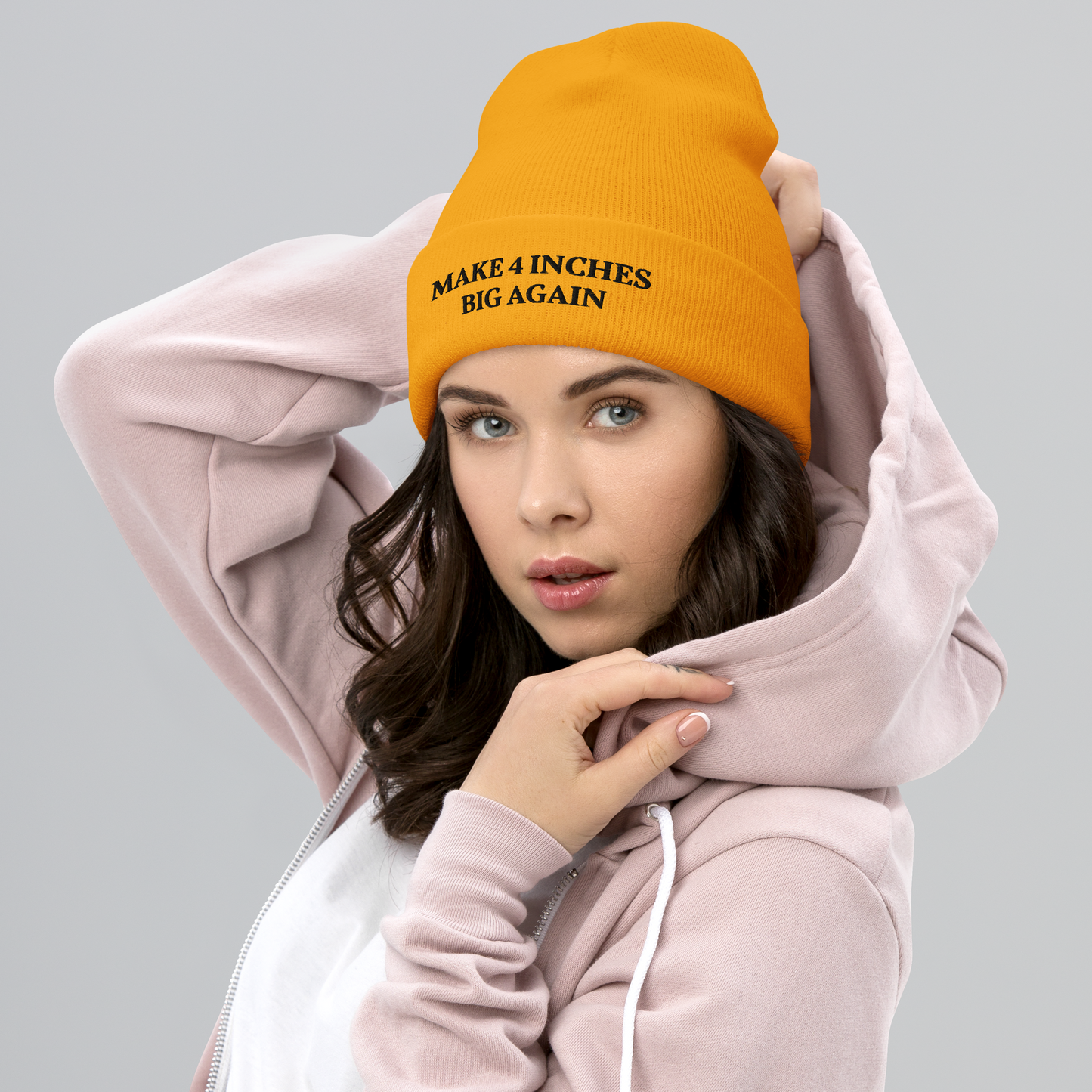 Make 4 Inches Big Again Beanie [UNWROUGHT]